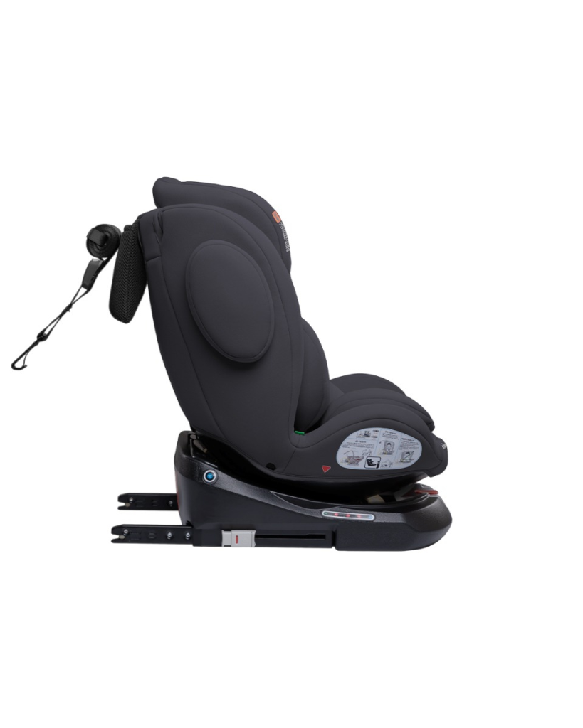 KIKKA BOO AUTOSJEDALICA I-FELIX I-SIZE DARK GREY,40-150CM