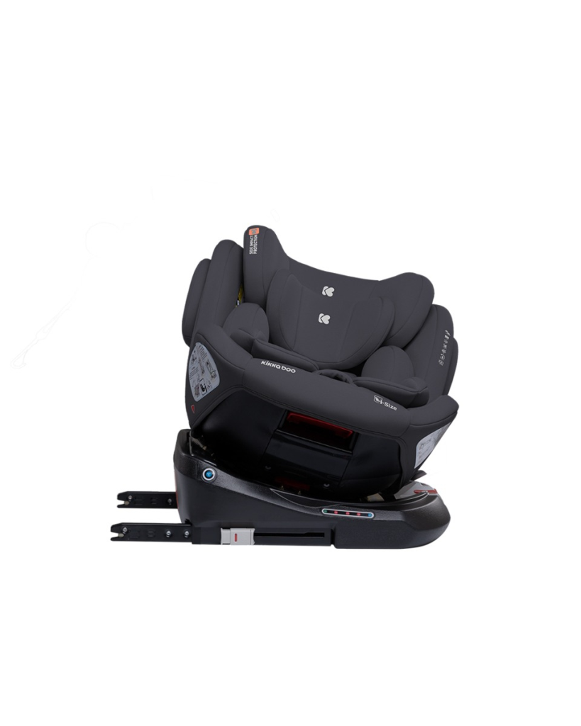 KIKKA BOO AUTOSJEDALICA I-FELIX I-SIZE DARK GREY,40-150CM