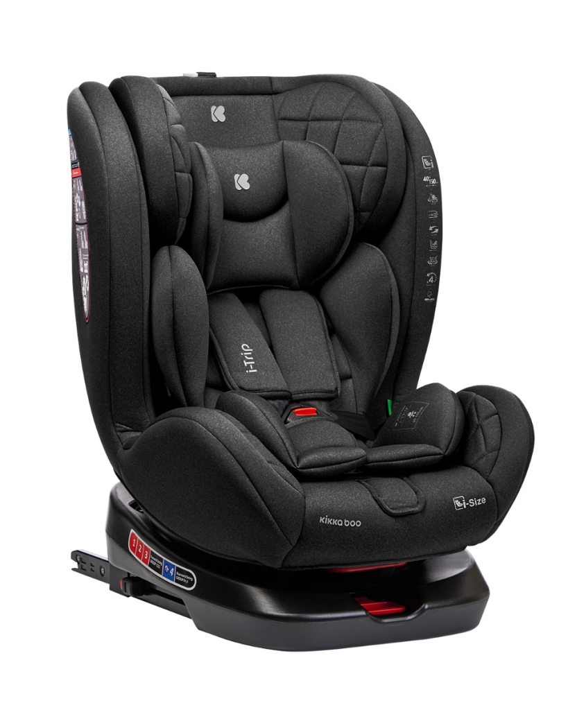 KIKKA BOO AUTOSJEDALICA I-TRIP I-SIZE BLACK