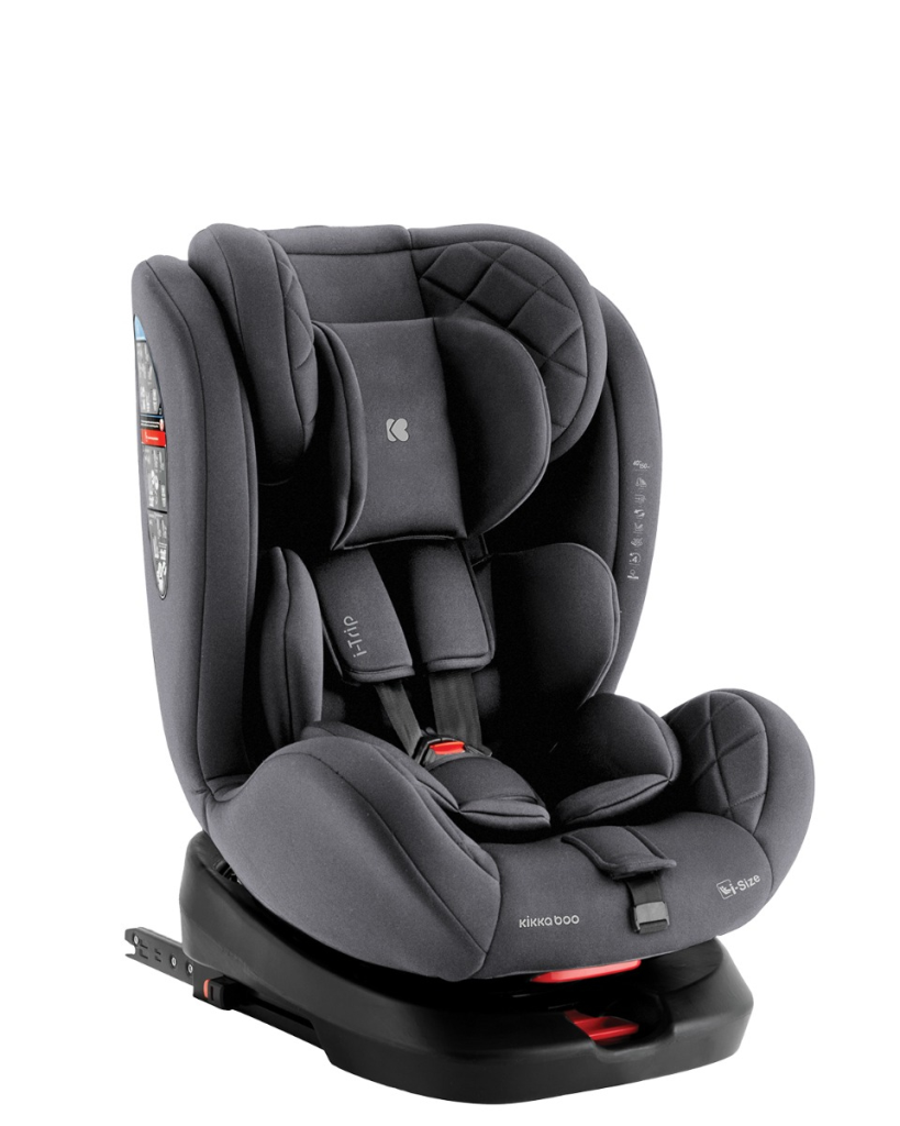 KIKKA BOO AUTOSJEDALICA I-TRIP I-SIZE GREY