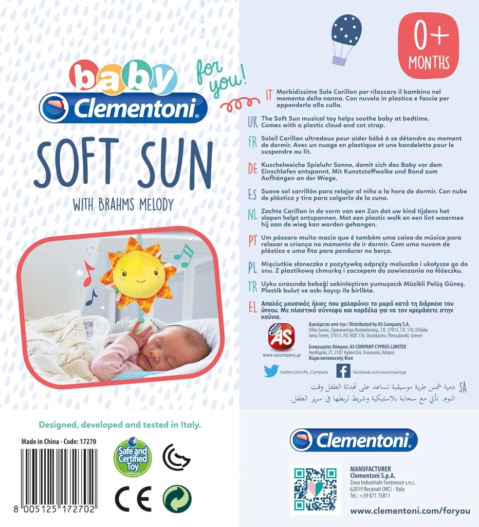 CLEMENTONI BABY GLAZBENO SUNCE