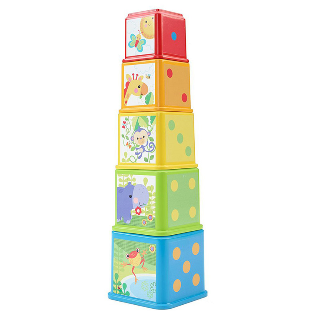 FISHER PRICE  BLOKOVI ZA SLAGANJE SA ZIVOTINJAMA