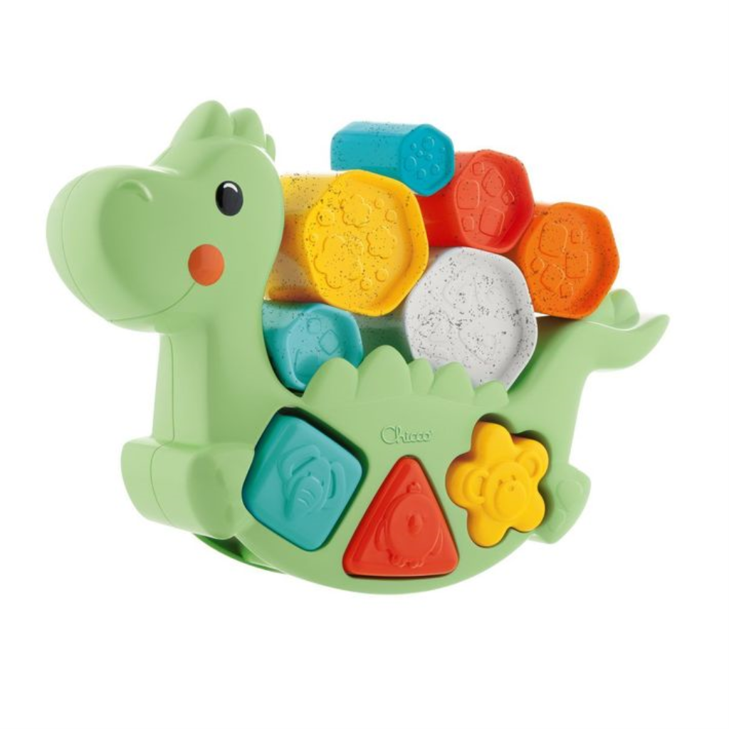 CHICCO ECO IGRAČKA 2U1 ROCKING DINO 12M+,M.