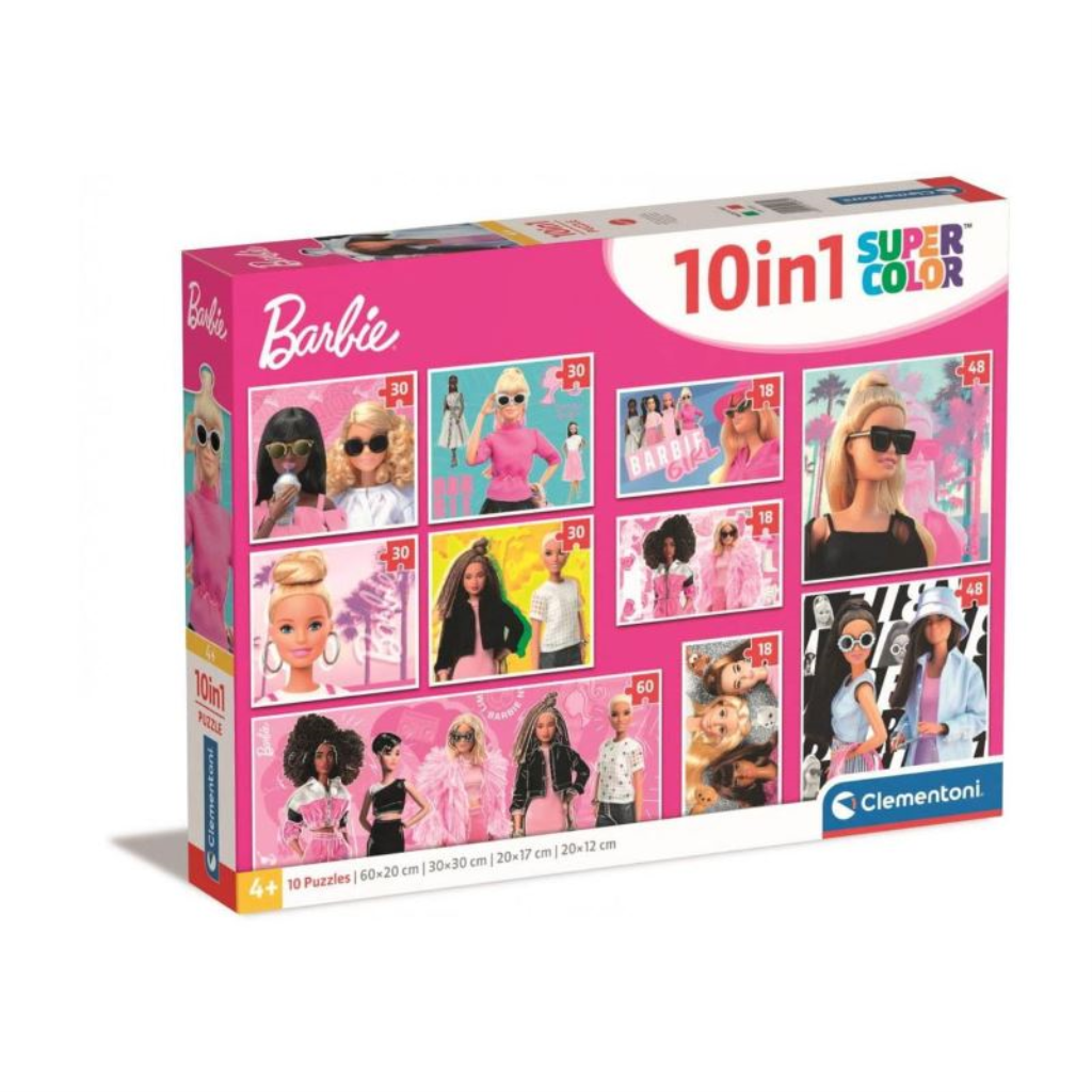 CLEMENTONI  PUZZLE 10U1 BARBIE
