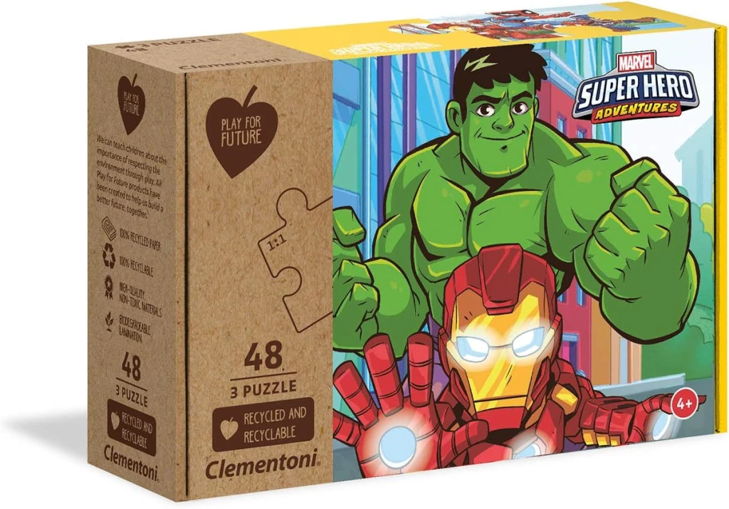 CLEMENTONI  PUZZLE 3X48 PFF M.