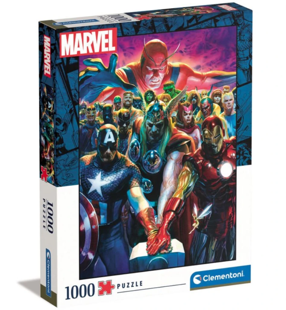CLEMENTONI PUZZLE 1000 MARVEL THE AVENGERS M.