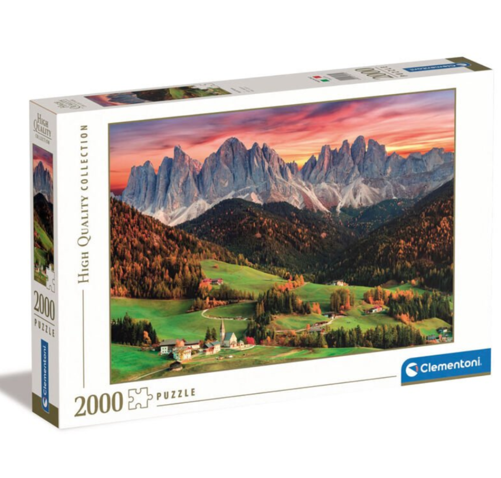 CLEMENTONI PUZZLE 2000 VAL DI FUNES M.