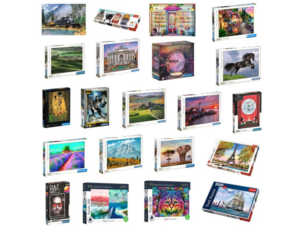 PUZZLE 500 KOM TŠ.