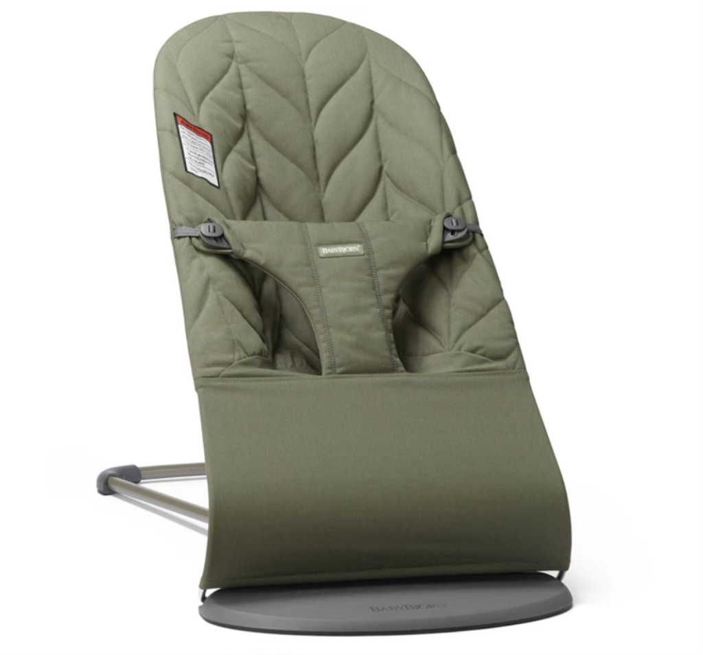 BABYBJORN BLISS WOVEN PETAL LEŽALJKA-DARK GREEN