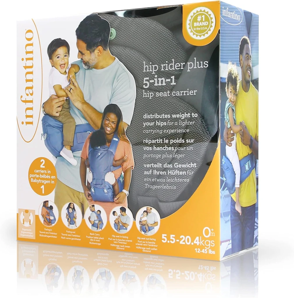 INFANTINO HIP RIDER PLUS 5U1 FOR.