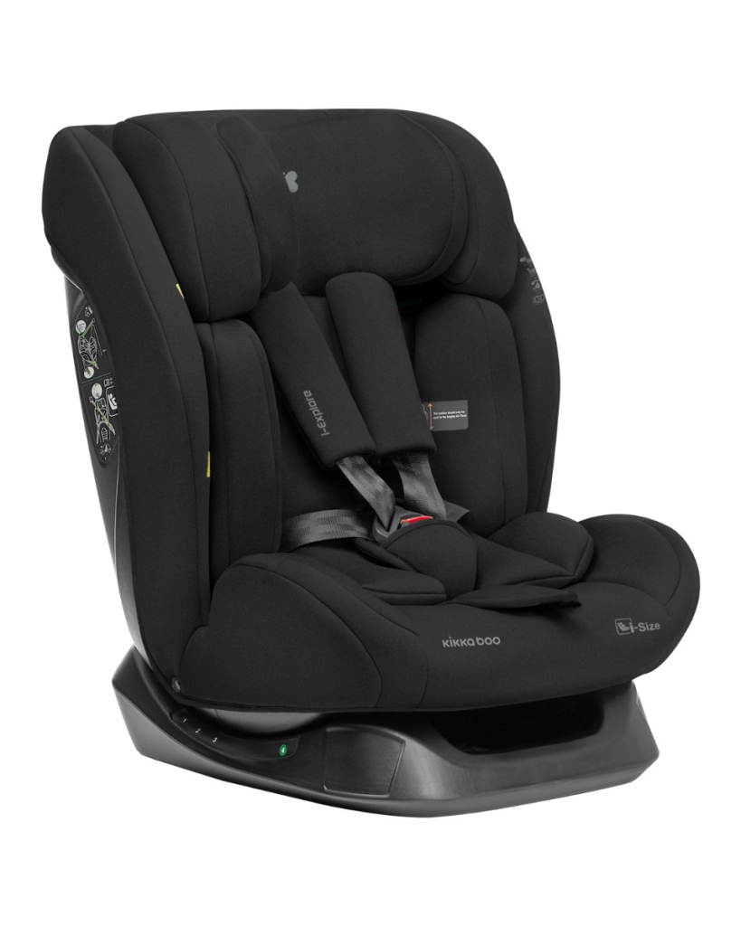 KIKKA BOO I-EXPLORE I-SIZE 40-150CM,BLACK
