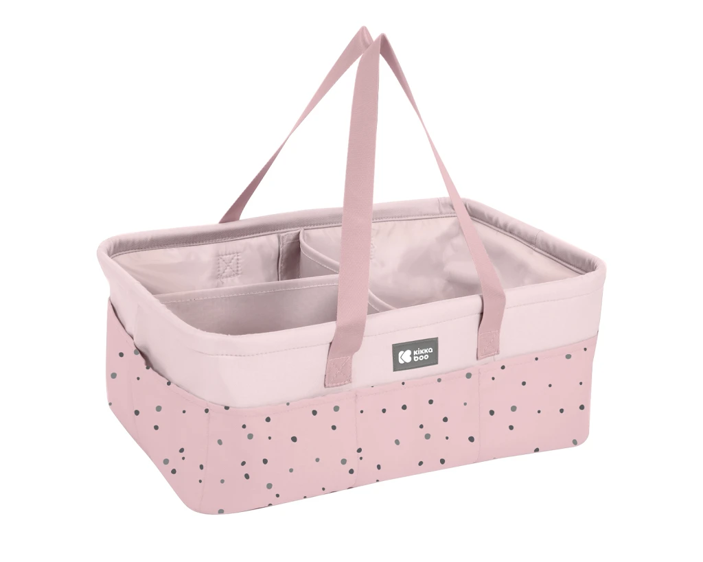 KIKKA BOO ORGANIZATOR ZA PELENE BEAR WITH ME PINK