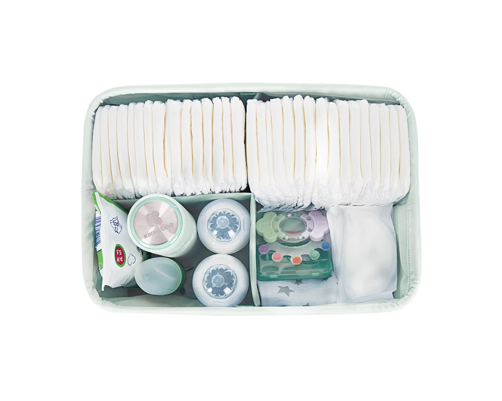 KIKKA BOO ORGANIZATOR ZA PELENE BEAR WITH ME MINT