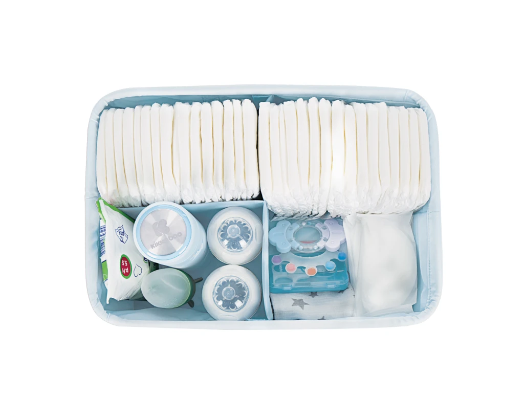 KIKKA BOO ORGANIZATOR ZA PELENE BEAR WITH ME BLUE