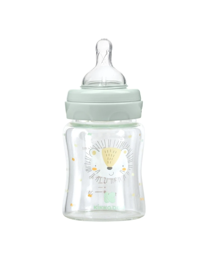 KIKKA BOO STAKLENA BOCA 120ML JUNGLE KING MINT