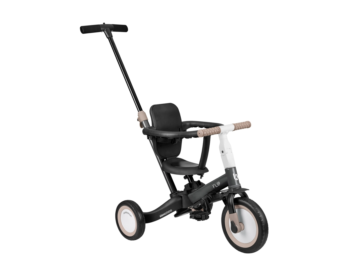 KIKKA BOO TRICIKLO FLIP 5U1,BLACK