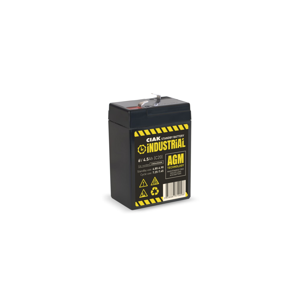 HERMETIK BATERIJA CIAK INDUS.6V-4,5AH