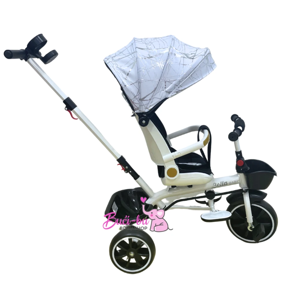 TRICIKL BELLA SIVO I BIJELO