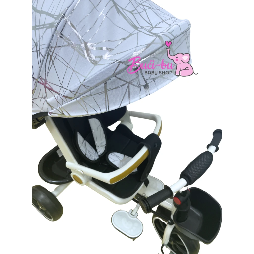 TRICIKL BELLA SIVO I BIJELO