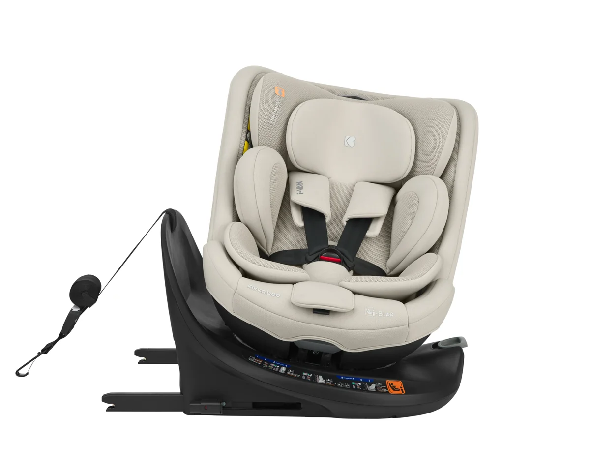 KIKKA BOO AUTOSJEDALICA I-VAN, I-SIZE, 40-150CM, LIGHT BEIGE