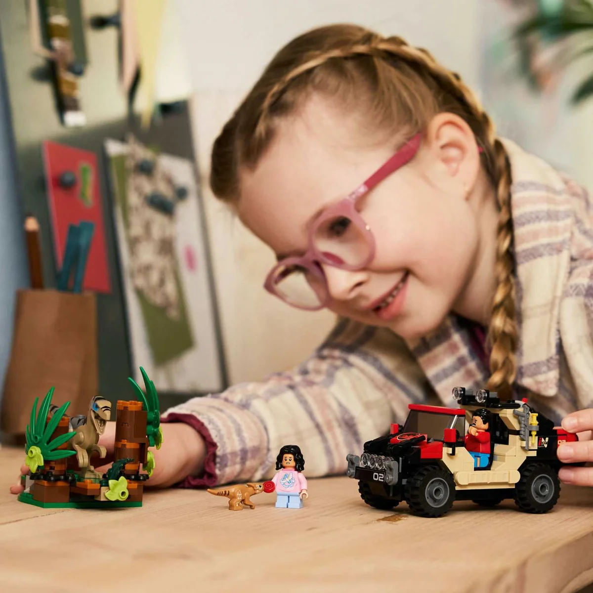LEGO 76972 BJEKSTVO RAPTORA TERENCEM