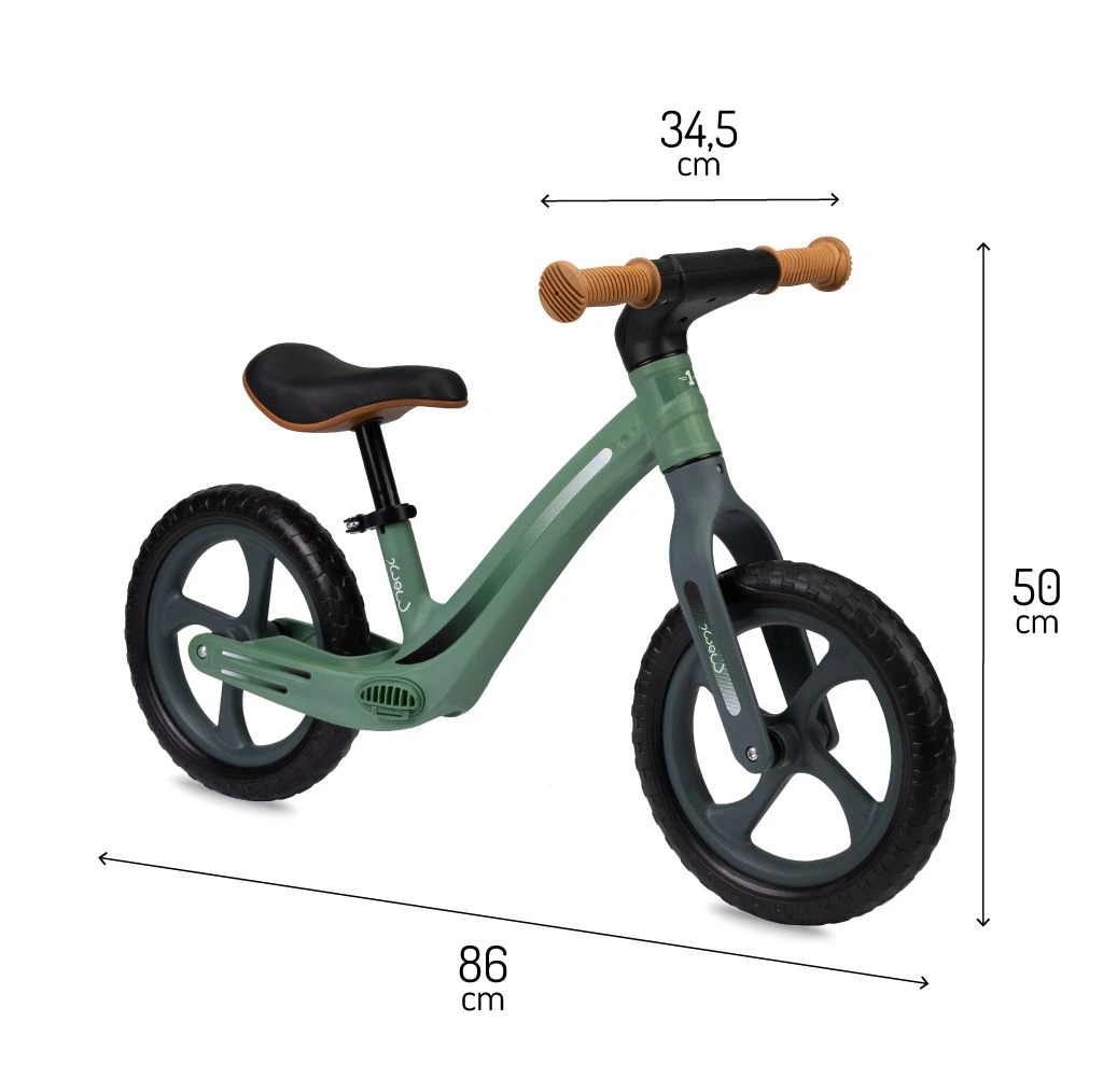 MOMI MIZO BALANS BICIKL ,GREEN