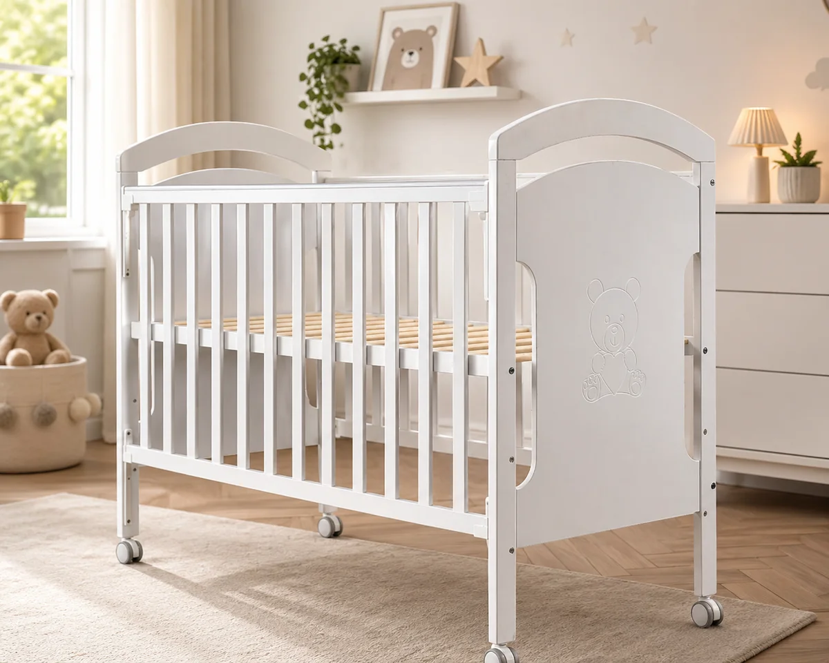 NESTA DRVENI KREVETIĆ TEDDY 120X60CM