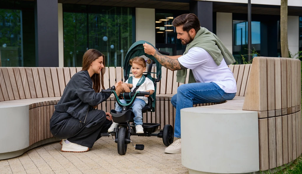 LIONELO KORI TRICIKL GREY STONE