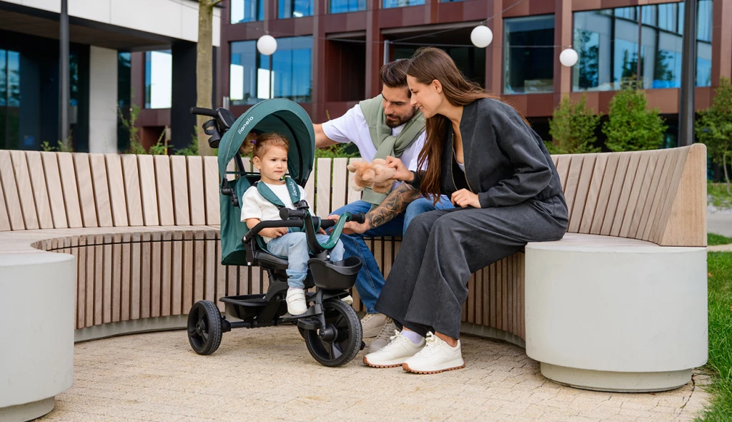 LIONELO KORI TRICIKL GREY STONE