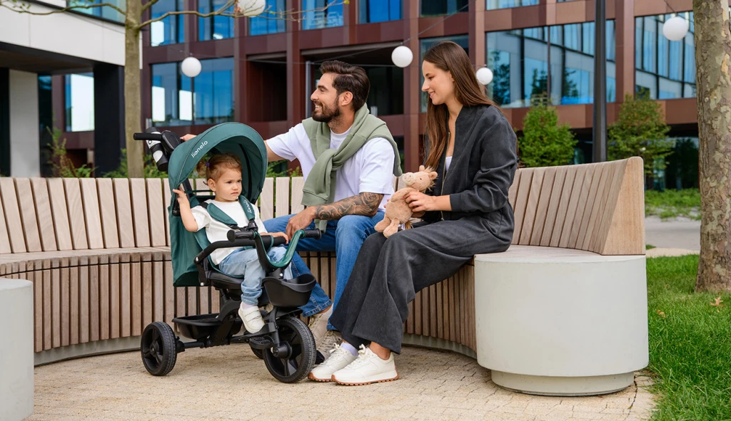 LIONELO KORI TRICIKL GREY STONE