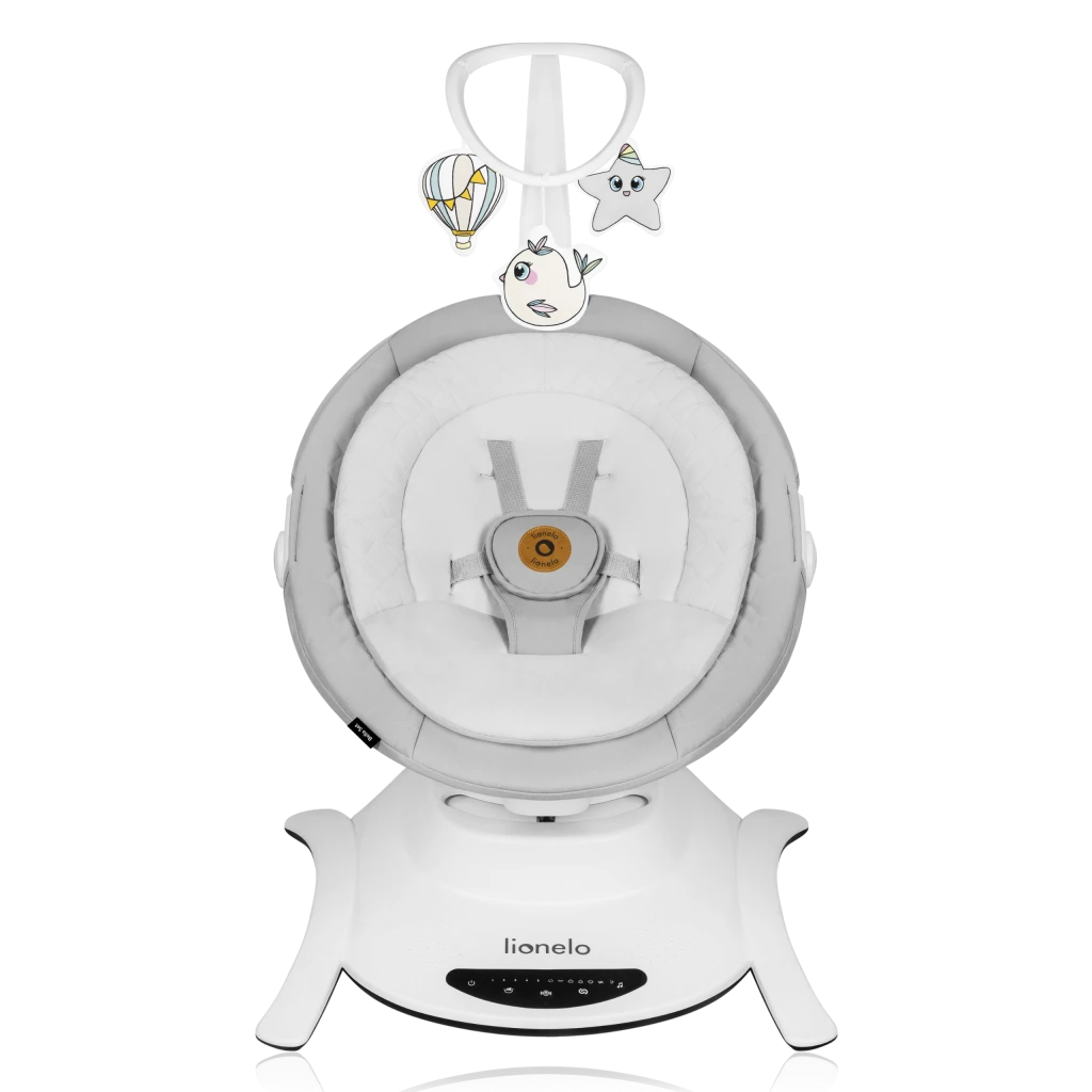 LIONELO BELLA SET LEŽALJKA+LJULJAČKA,GREY