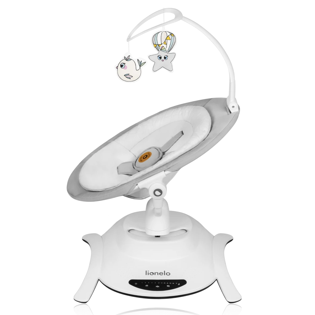 LIONELO BELLA SET LEŽALJKA+LJULJAČKA,GREY