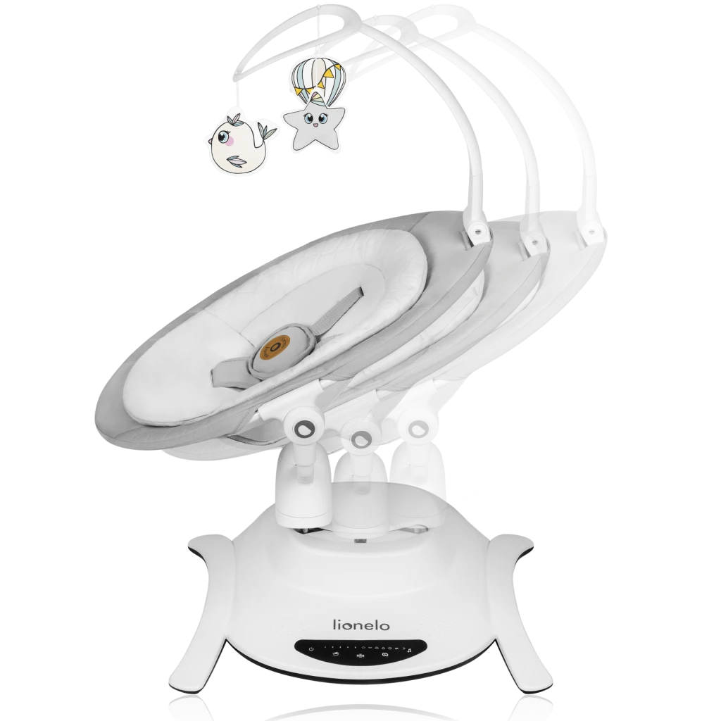 LIONELO BELLA SET LEŽALJKA+LJULJAČKA,GREY