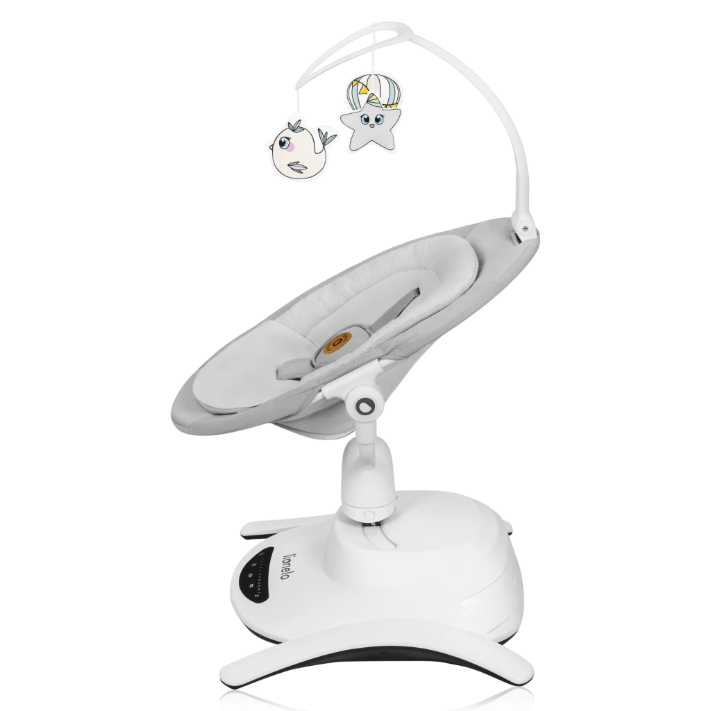 LIONELO BELLA SET LEŽALJKA+LJULJAČKA,GREY