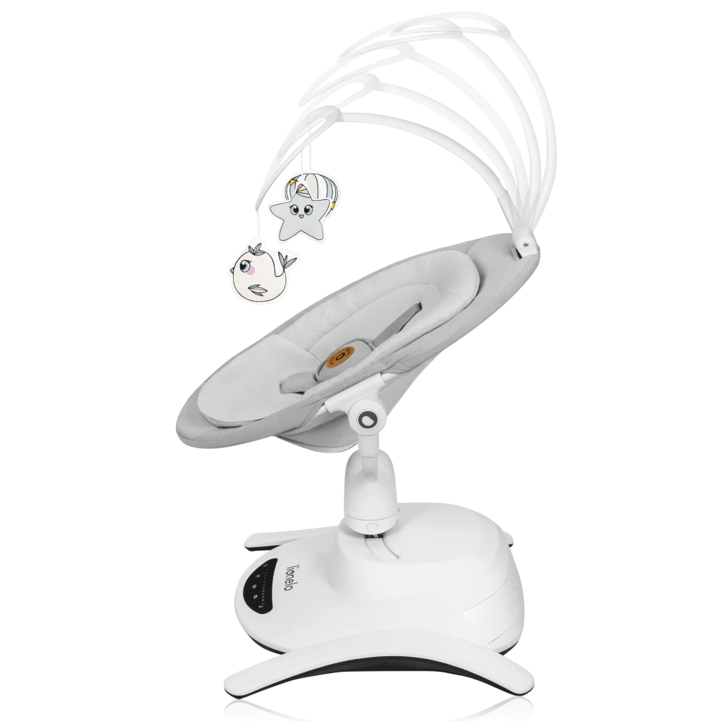 LIONELO BELLA SET LEŽALJKA+LJULJAČKA,GREY