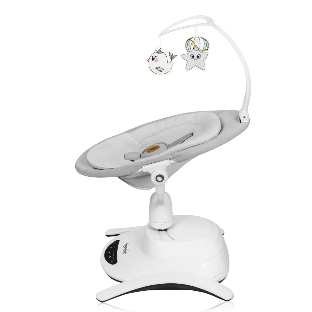 LIONELO BELLA SET LEŽALJKA+LJULJAČKA,GREY