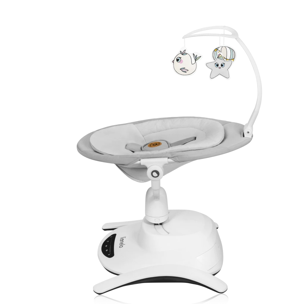 LIONELO BELLA SET LEŽALJKA+LJULJAČKA,GREY