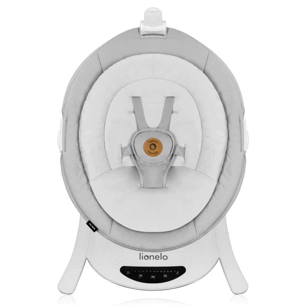 LIONELO BELLA SET LEŽALJKA+LJULJAČKA,GREY