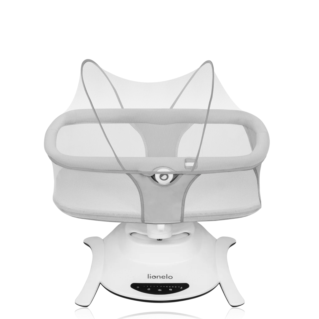 LIONELO BELLA SET LEŽALJKA+LJULJAČKA,GREY