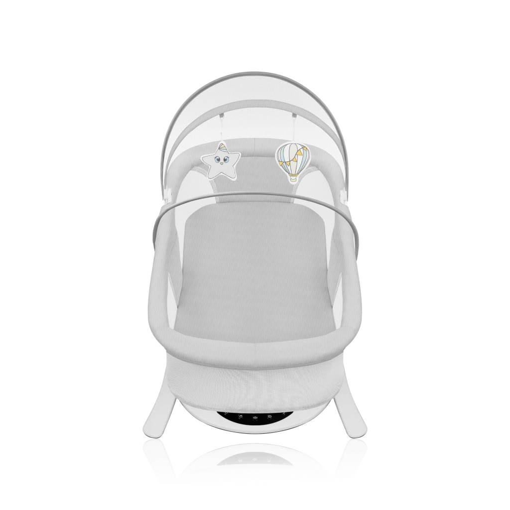 LIONELO BELLA SET LEŽALJKA+LJULJAČKA,GREY