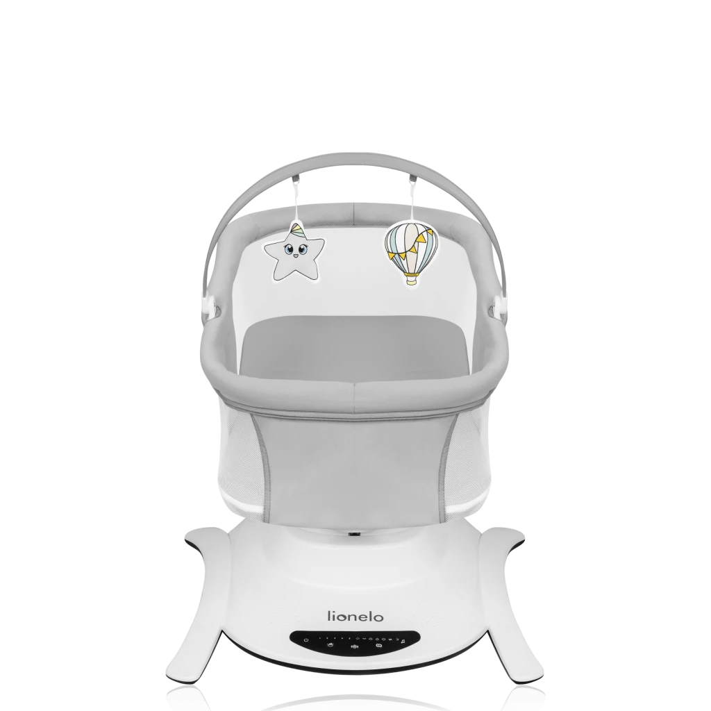 LIONELO BELLA SET LEŽALJKA+LJULJAČKA,GREY