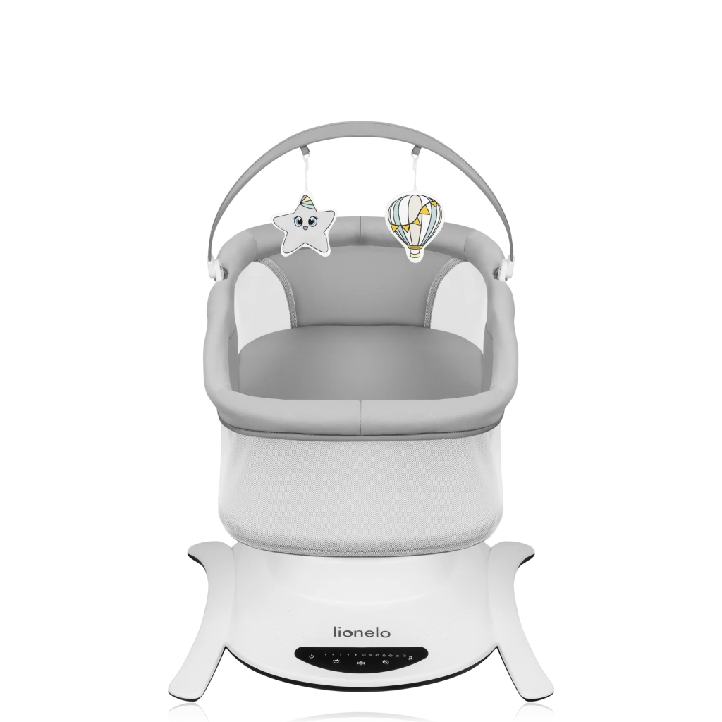 LIONELO BELLA SET LEŽALJKA+LJULJAČKA,GREY