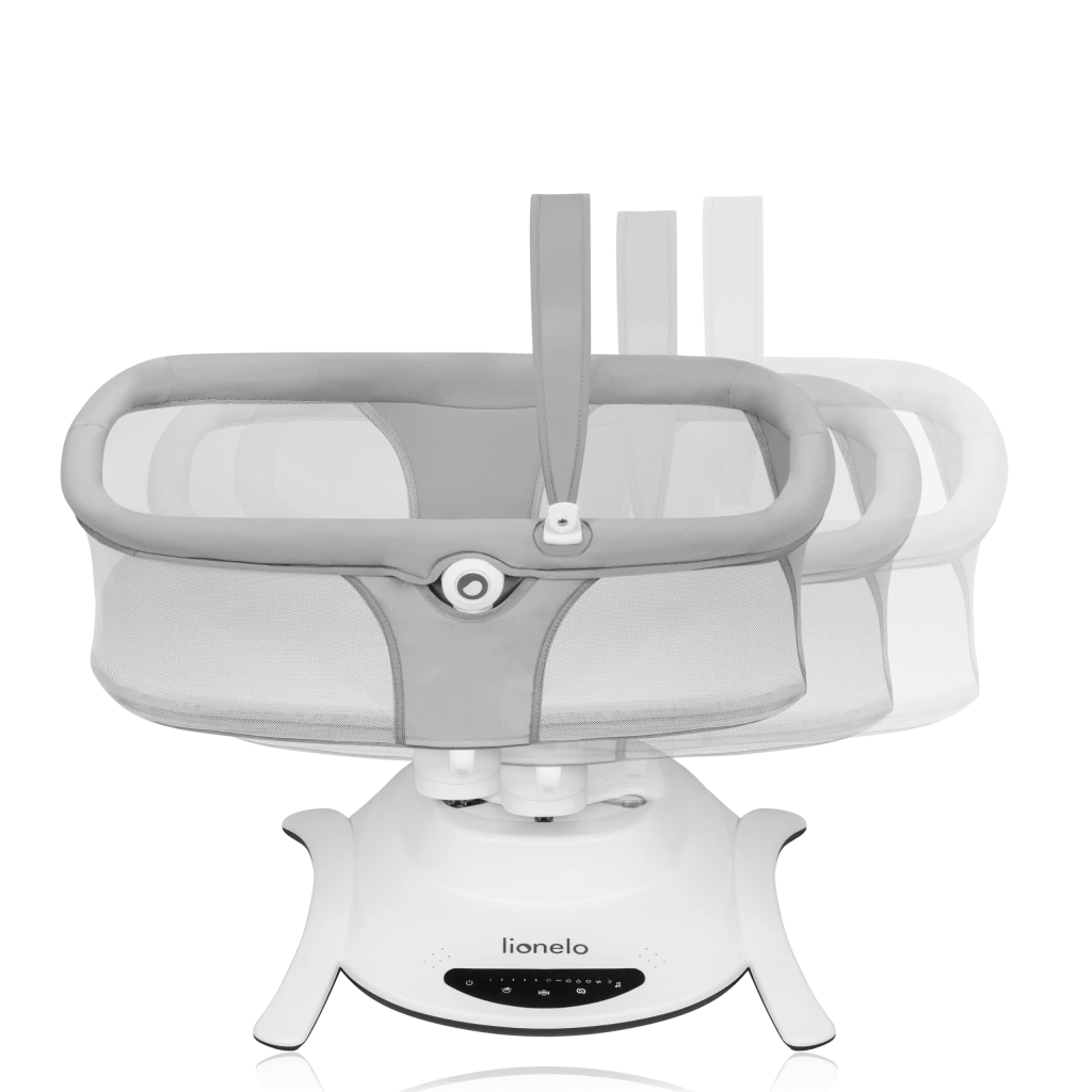 LIONELO BELLA SET LEŽALJKA+LJULJAČKA,GREY