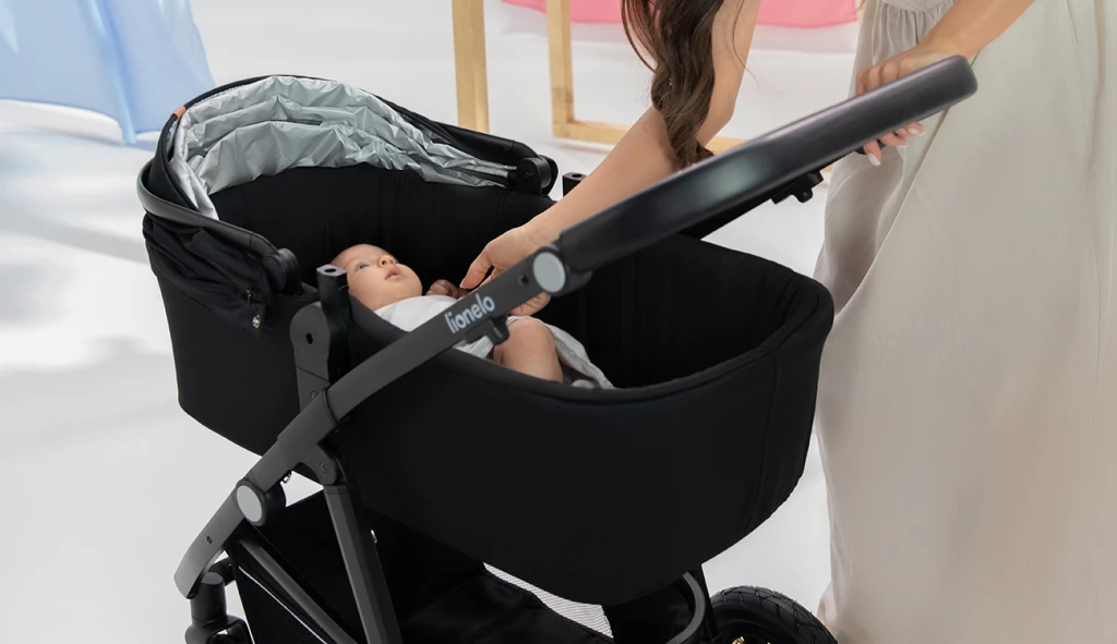 LIONELO BIANKA 3U1 KOLICA BLACK ONYX