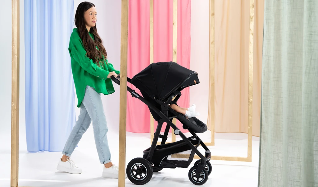 LIONELO BIANKA 3U1 KOLICA BLACK ONYX