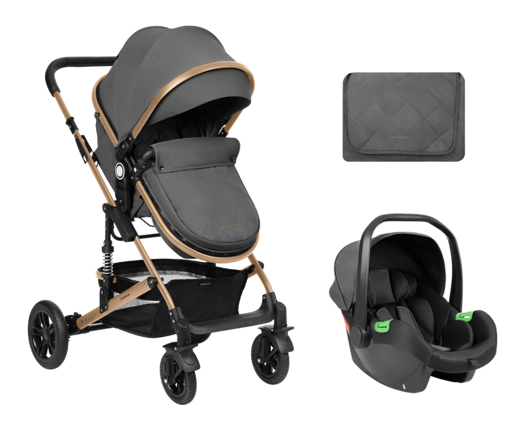 KIKKA BOO AMAIA 3U1,DARK GREY