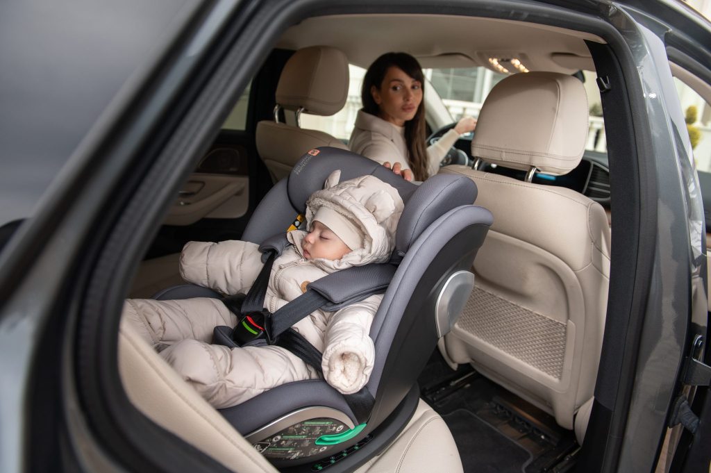 KIKKA BOO AUTOSJEDALICA I-DRIVE I-SIZE,40-150CM ,BLACK