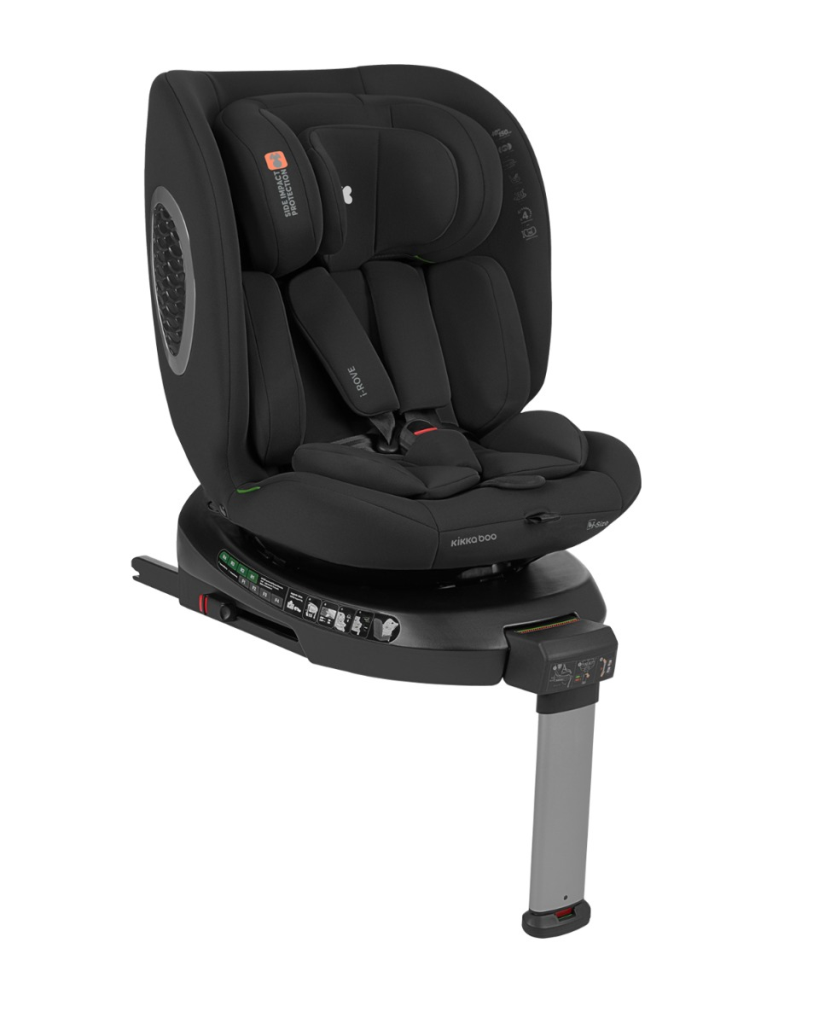KIKKA BOO AUTOSJEDALICA I-ROVE I-SIZE,40-150CM ,BLACK