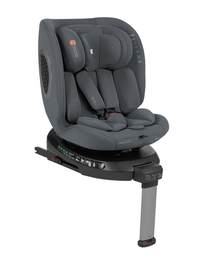 KIKKA BOO AUTOSJEDALICA I-ROVE I-SIZE,40-150CM ,DARK GREY
