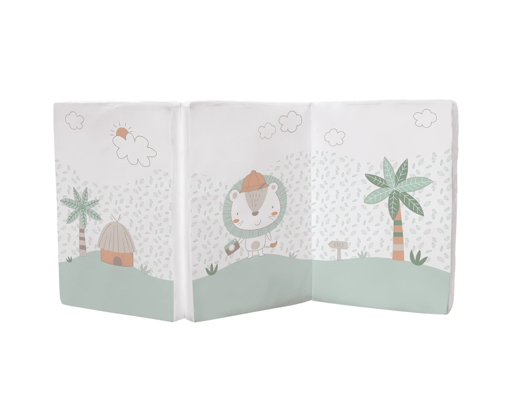 KIKKA BOO JUNGLE KING SKLOPIVI MADRAC 60/120/5 CM,